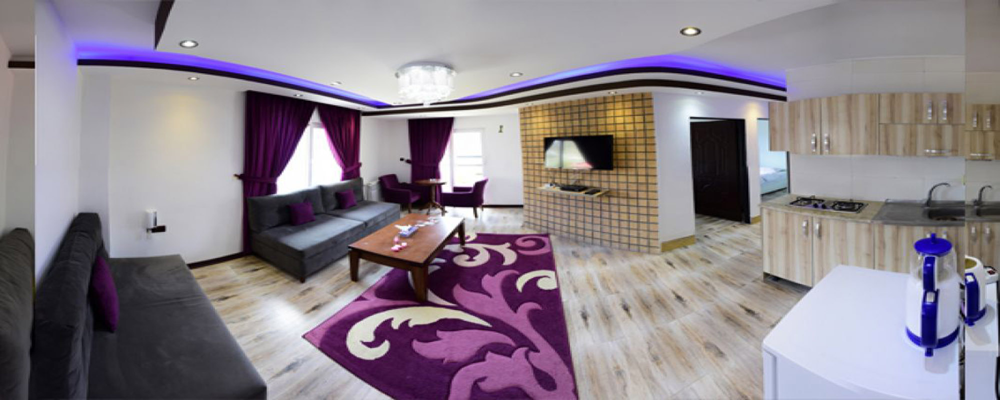 مدرن ترین هتل در لاریجان